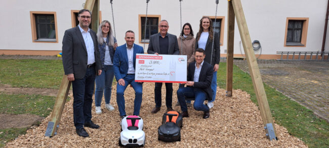 Spende für die Kleinkinderwohngruppe „Zwergerl“